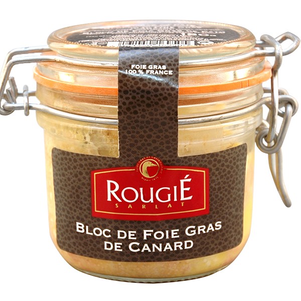 Bloc foie gras de pato 180g